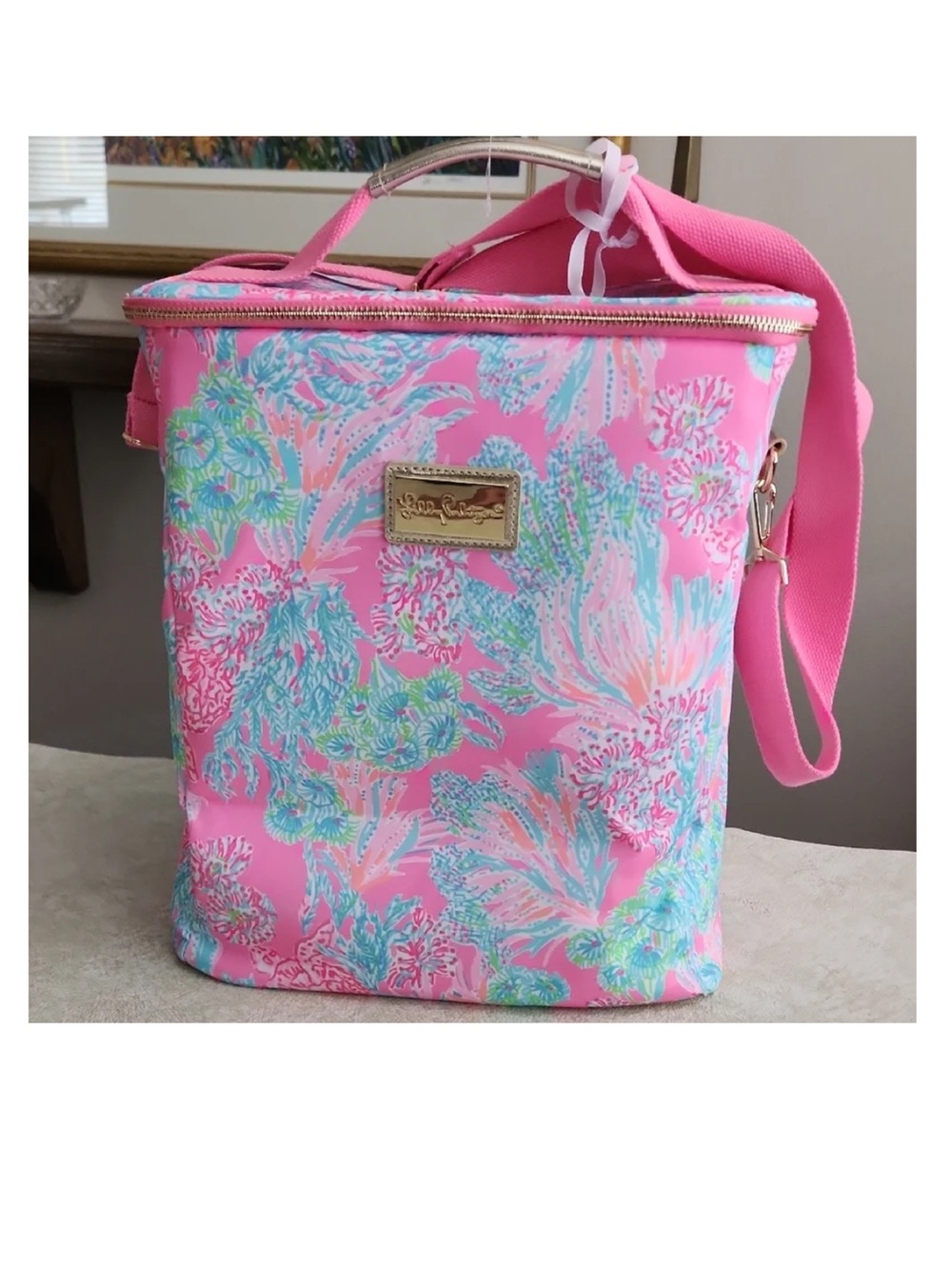 Lilly Pulitzer Seaing Things Insulated Beach & Picnic Cooler NWT